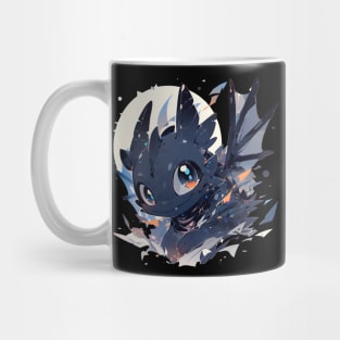 Black fury dragon Mug